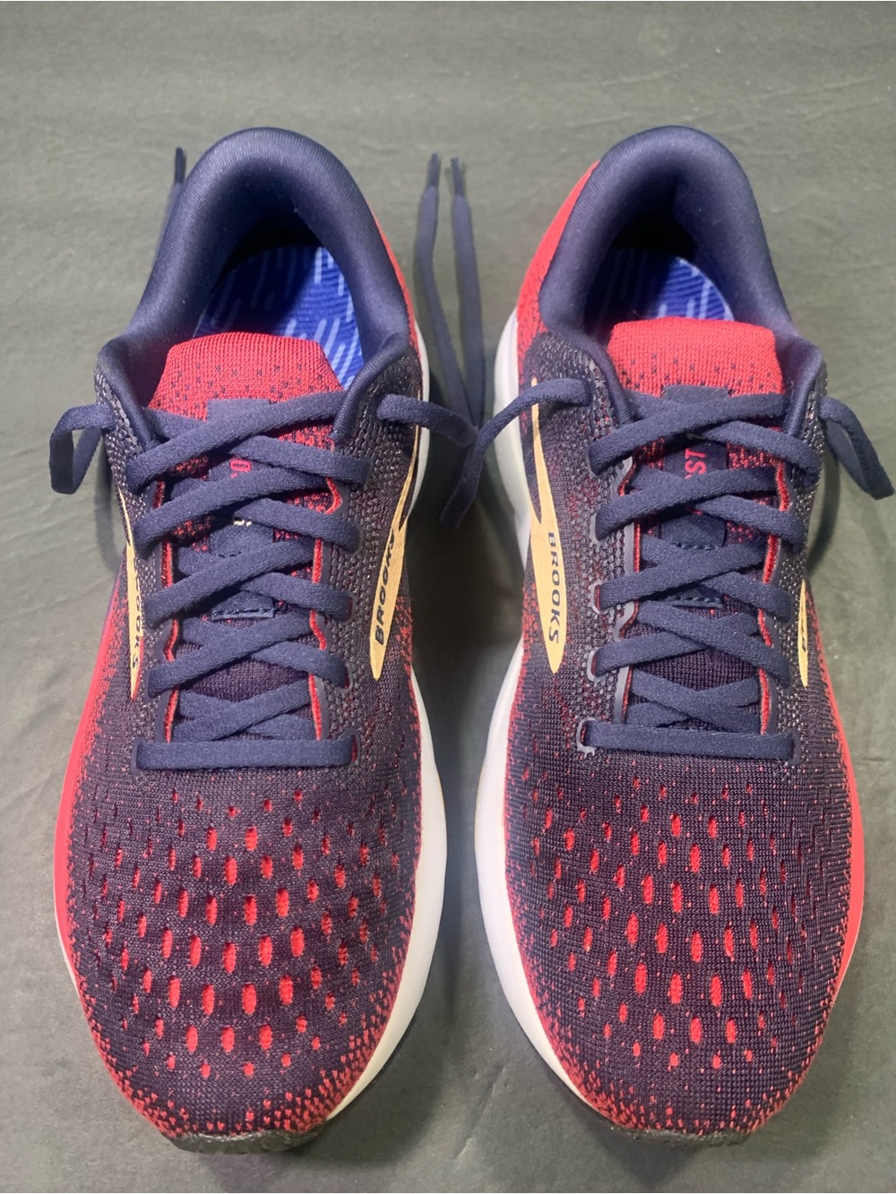 Brooks Ghost 16 Women’s Blue Red Running Walking Sneakers Shoe Size- 8.5 - Picture 3 of 12
